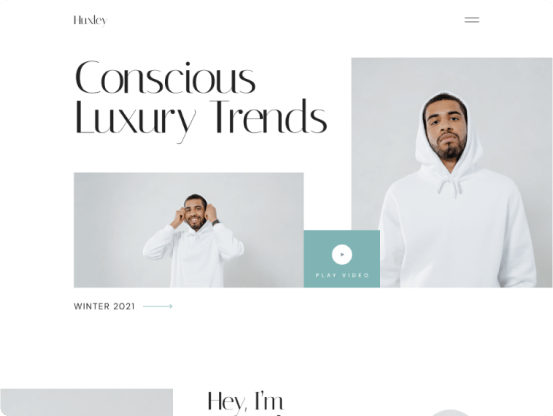 Huxley – Personal Portfolio Theme